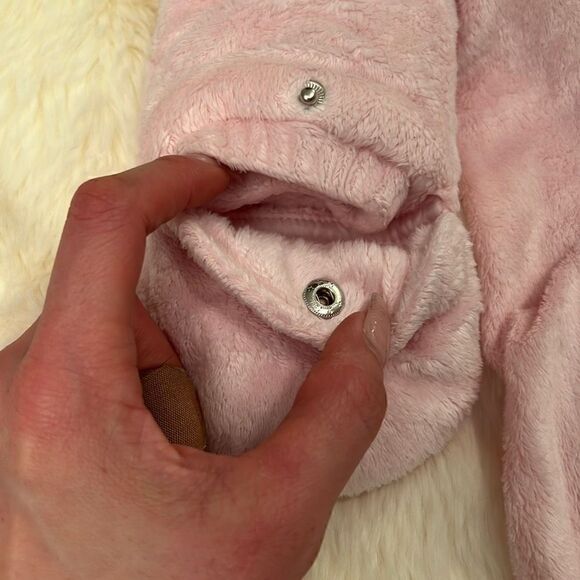 Simple Joys by Carter's Baby Girls' Fleece-Footed Jumpsuit Pram - Picture 2 of 9